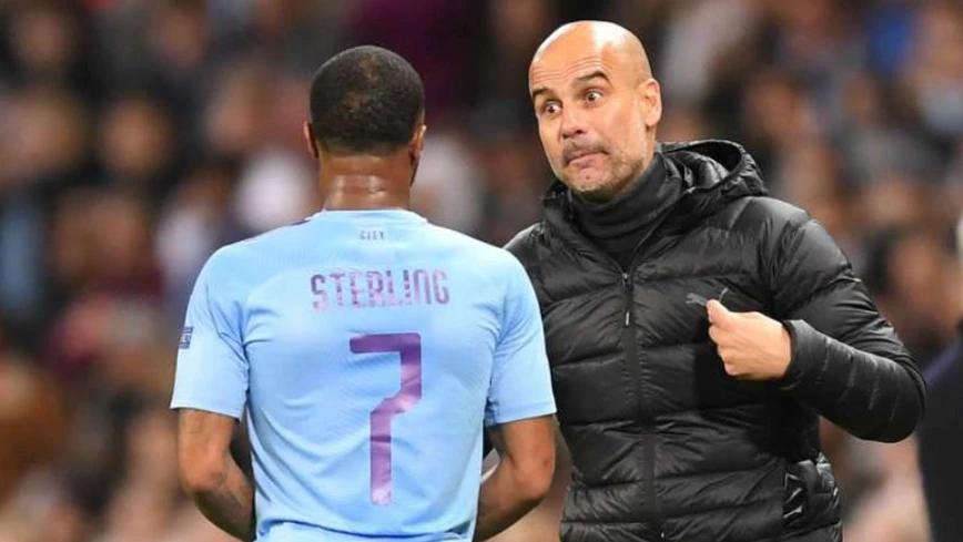 Pep và Raheem Sterling