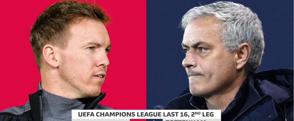 Julian Nagelsmann và Jose Mourinho