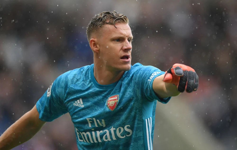 Thủ thành Bernd Leno của Arsenal