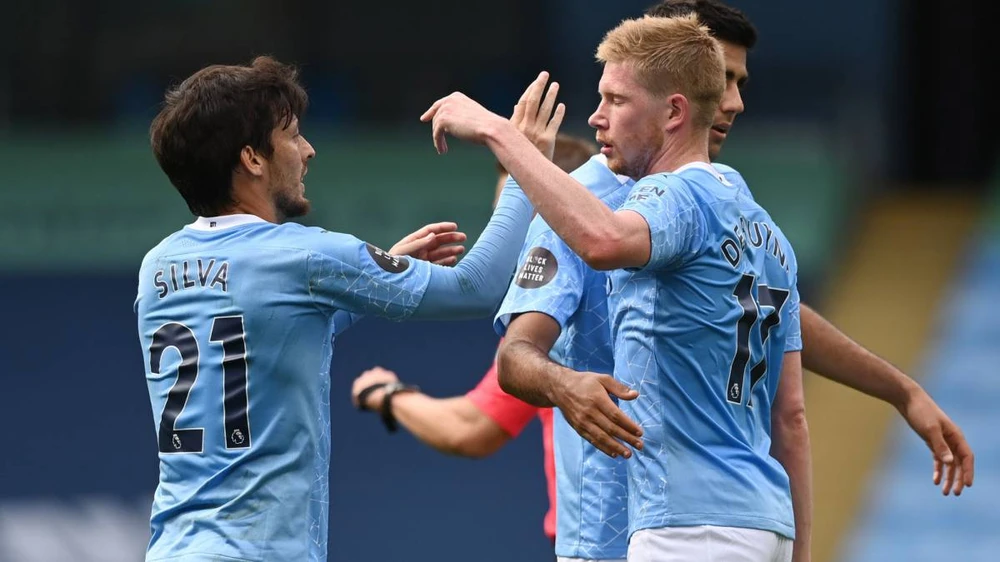 David Silva và De Bruyne