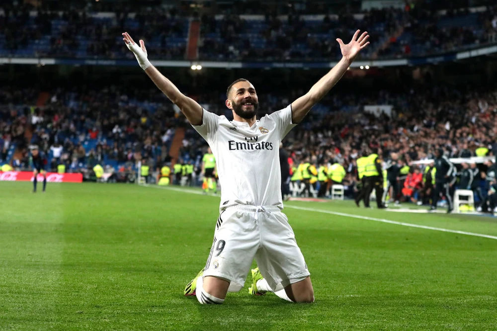 Karim Benzema tỏa sáng ở Liga