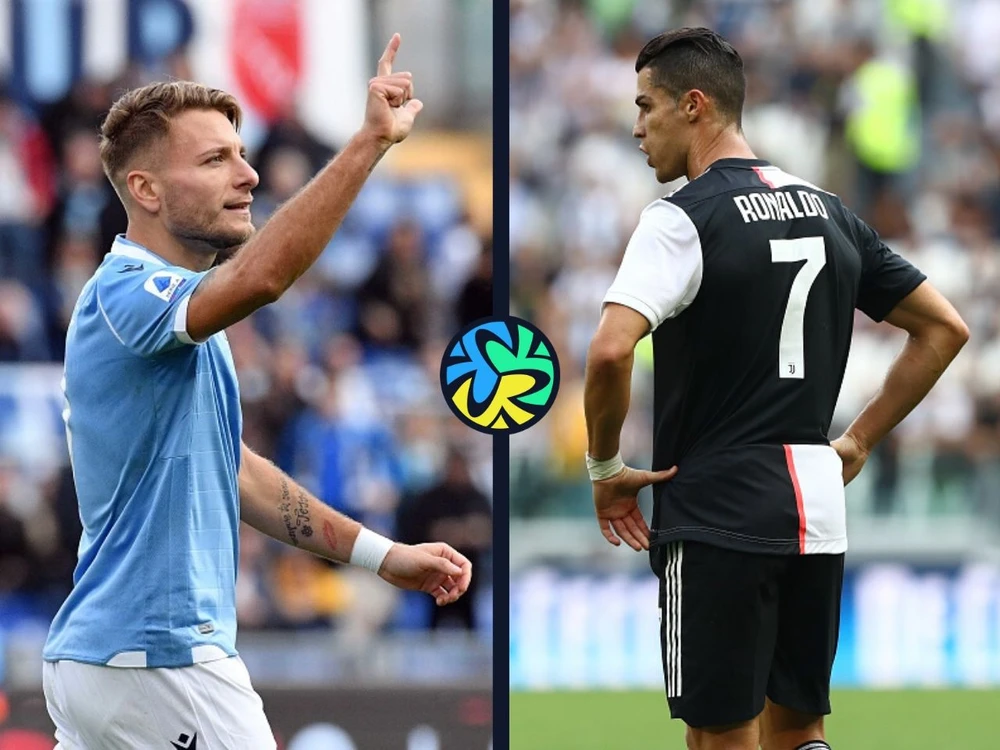 Ciro Immobile và Cristiano Ronaldo