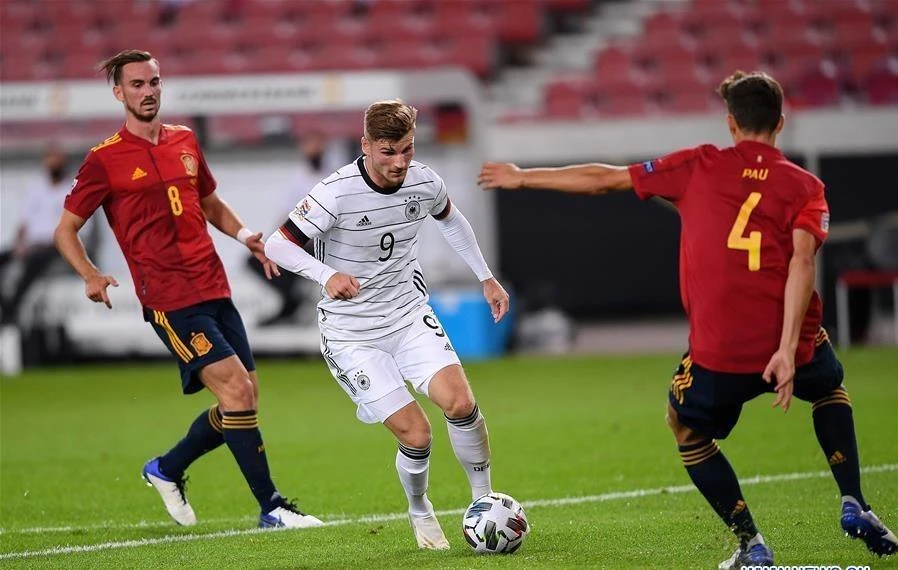 Timo Werner mở tỷ số cho tuyển Đức