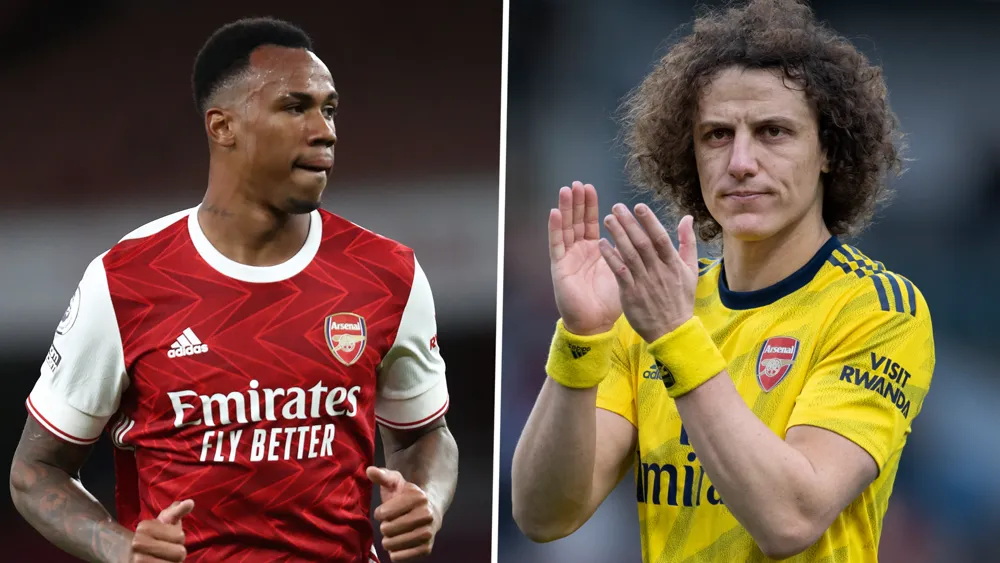 Tân binh Arsenal, Saliba và Gabriel 'may mắn' khi học hỏi từ David Luiz ảnh 1