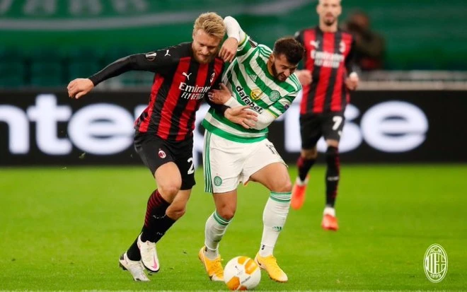 AC Milan tỏ ra quá mạnh so với Celtic