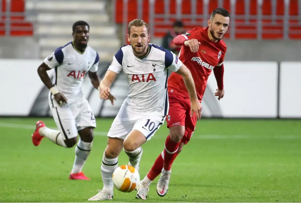 Harry Kane sẽ giúp Tottenham trả món nở thua Antwerp ở lượt đi