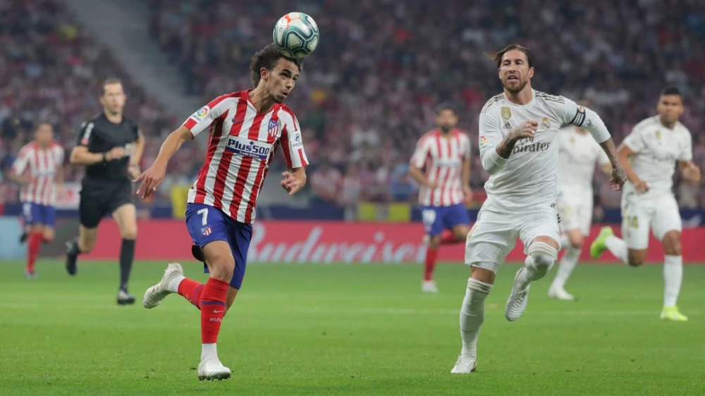 Joao Felix đối đầu Sergio Ramos (Real Madrid)