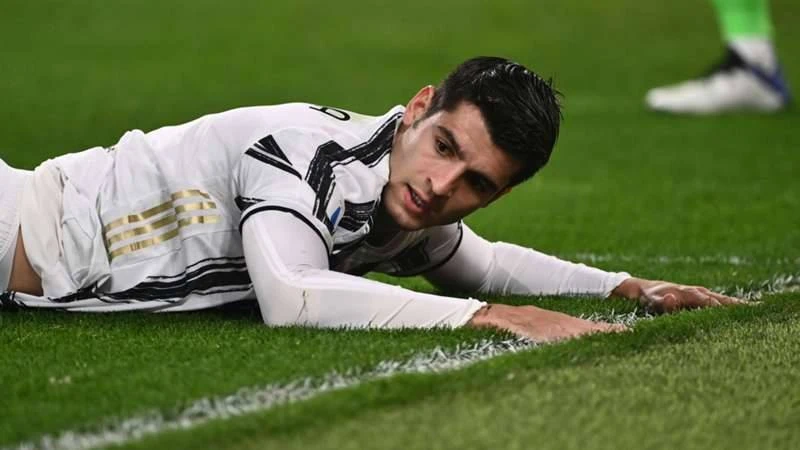 Alvaro Morata chưa kịp bình phục cho trận đấu lớn