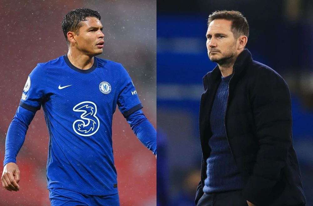 Thiago Silva cảm ơn Frank Lampard nhưng lo lắng cuộc hội ngộ khó xử với Thomas Tuchel