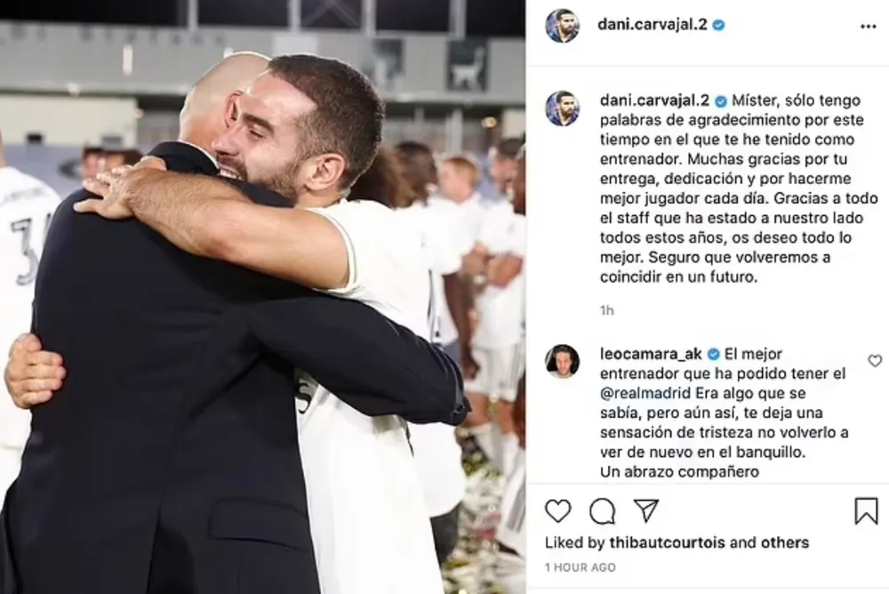 Sergio Ramos cùng các sao Madrid nói lời từ biệt ông thầy Zinedine Zidane ảnh 4