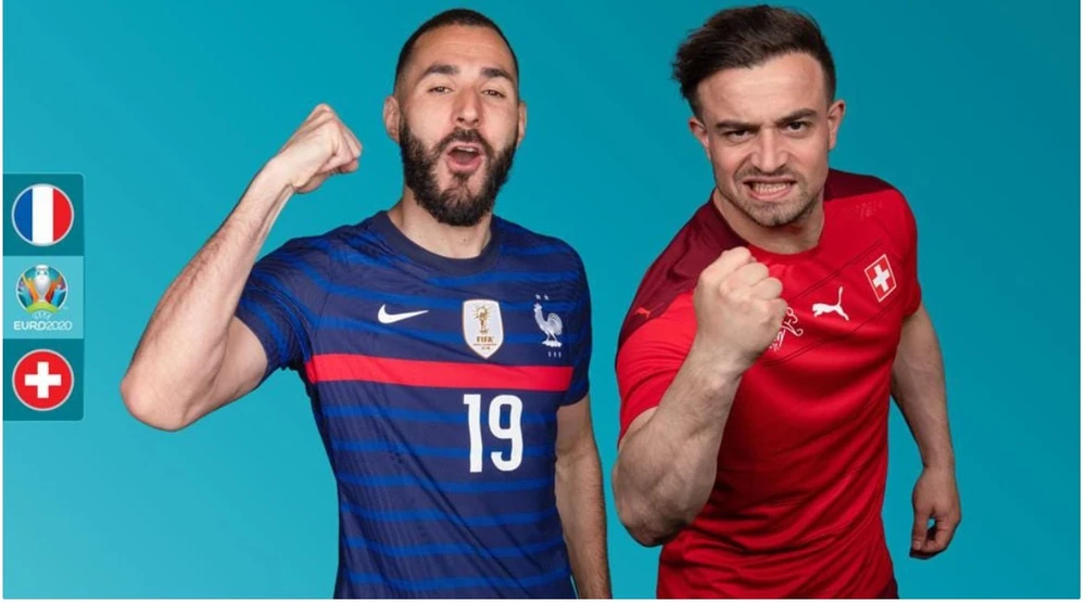 Karim Benzema và Shaqiri