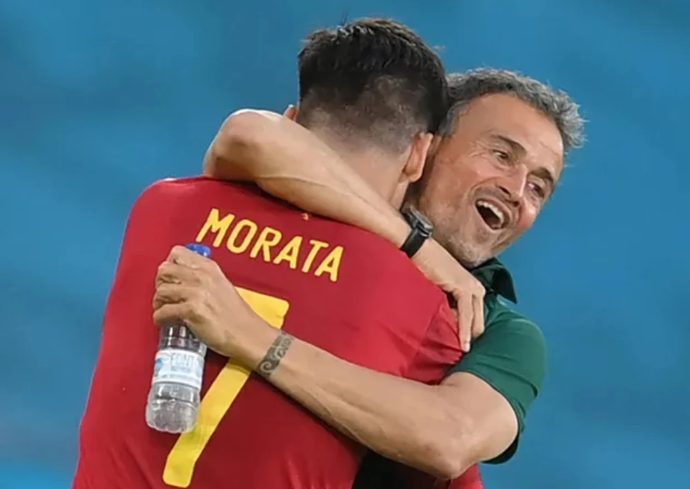 Luis Enrique đã đúng khi tín nhiệm Alvaro Morata