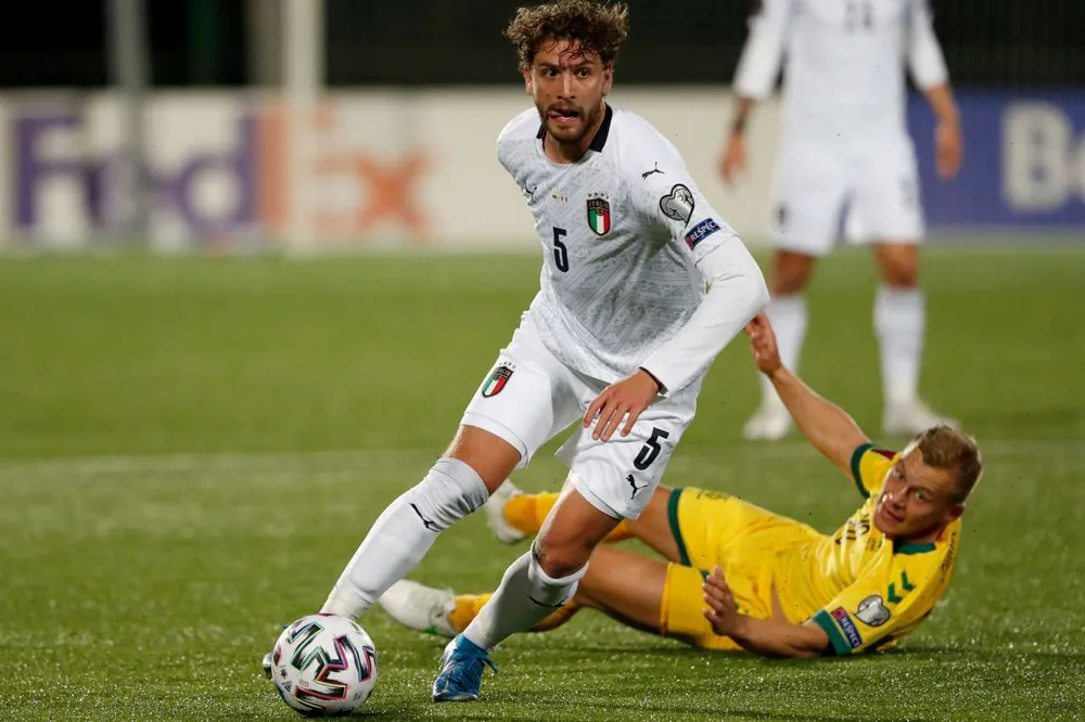 Manuel Locatelli trong màu áo Sassuolo