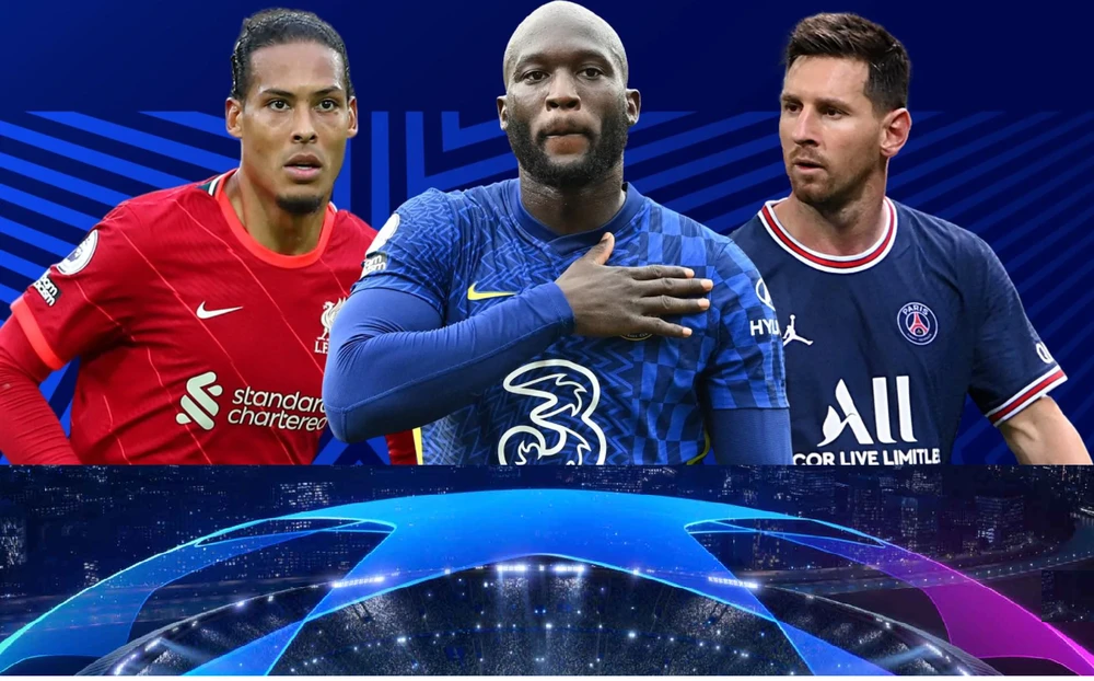 Van Dijk (Liverpool), Romelu Lukaku (Chelsea) và Leo Messi (PSG)