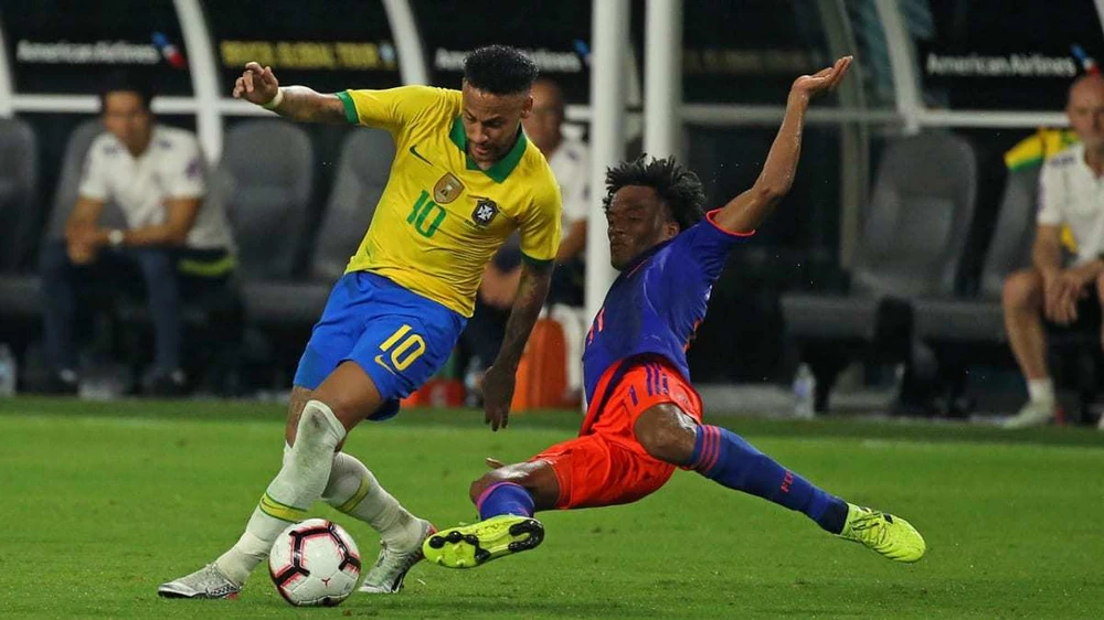 Brazil sẽ gặp Colombia ở khu vực Nam Mỹ