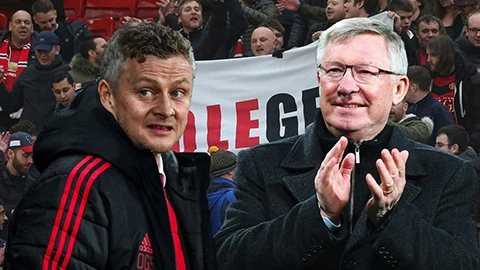 HLV Ole Solskjaer và Sir Alex