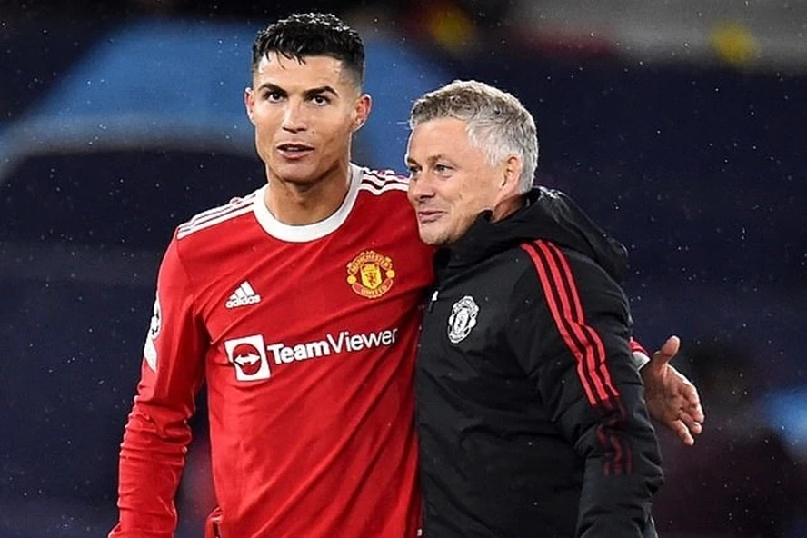 Ronaldo và HLV Solskjaer