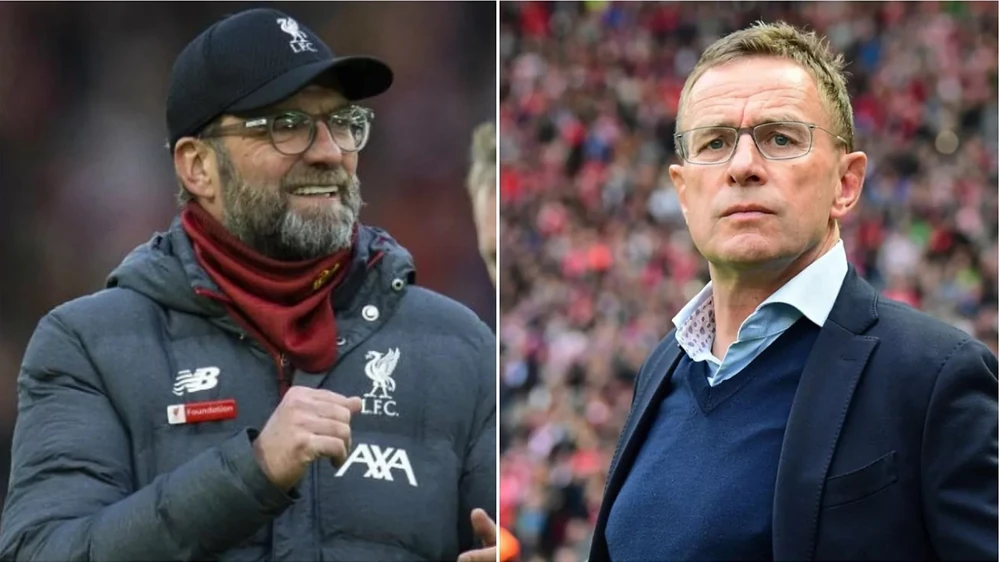 Jurgen Klopp và Ralf Rangnick