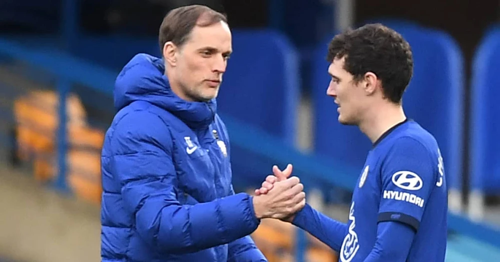 Thomas Tuchel và Andreas Christensen