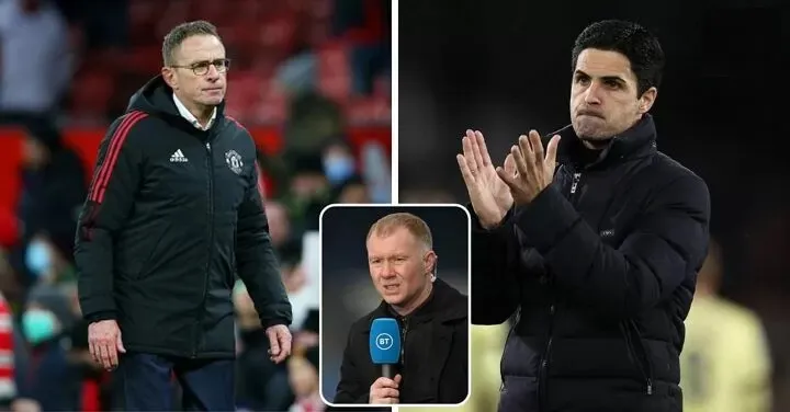 Paul Scholes bi quan trước trận Arsenal - Man United
