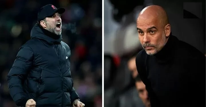 Jurgen Klopp và Pep Guardiola