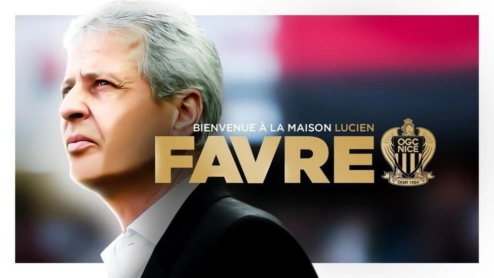 Nice thông bào Lucien Favre trở lại