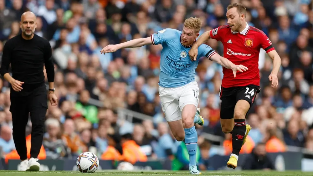 Erling Haaland và Phil Foden thi nhau ghi hattrick, Man Xanh đè bẹp Quỷ đỏ 6-3 ảnh 1