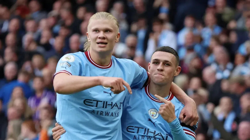 Erling Haaland và Phil Foden thi nhau ghi hattrick, Man Xanh đè bẹp Quỷ đỏ 6-3 ảnh 7