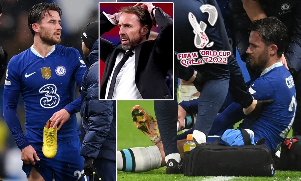 HLV Gareth Southgate đau đầu trước ca chấn thương của Ben Chilwell