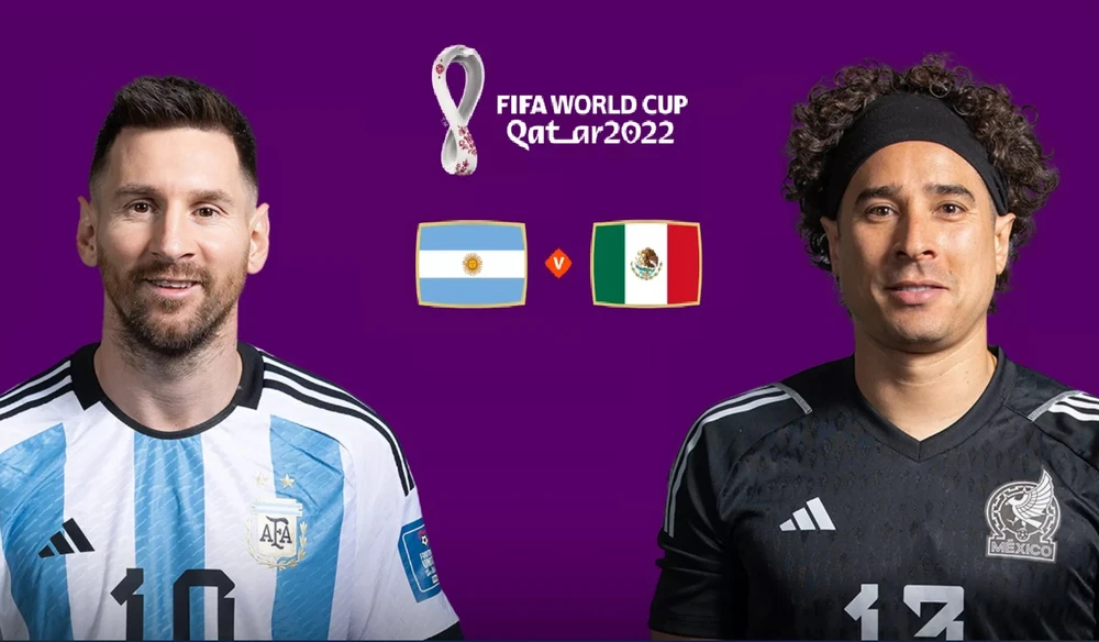 Lionel Messi và Guillermo Ochoa