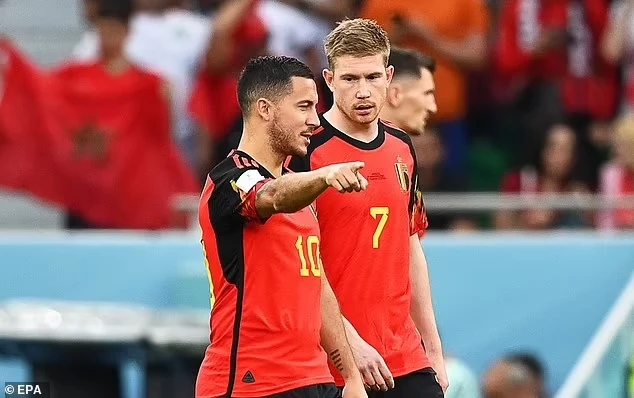 Eden Hazard và Kevin de Bruyne