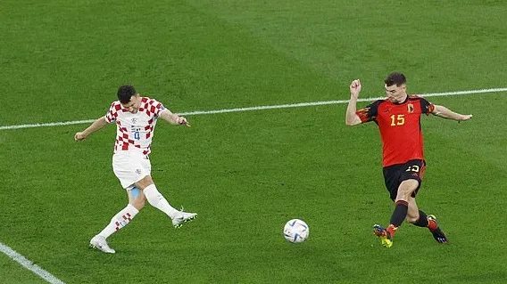 Bảng F: Morocco bất ngờ chiếm ngôi đầu, Croatia kết liễu Thế hệ vàng của Bỉ ảnh 2