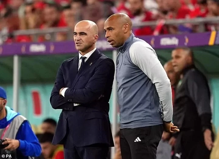 Roberto Martinez và Thierry Henry