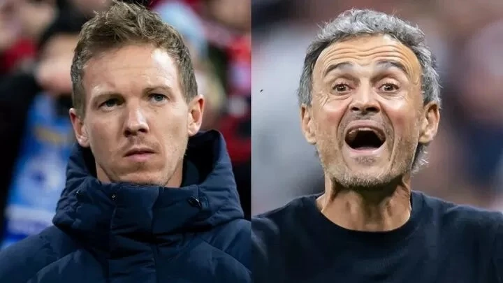 Julian Nagelsmann và Luis Enrique