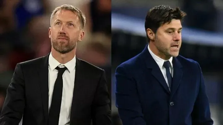 Mauricio Pochettino (phải) là người thích hợp để thay thế Graham Potter