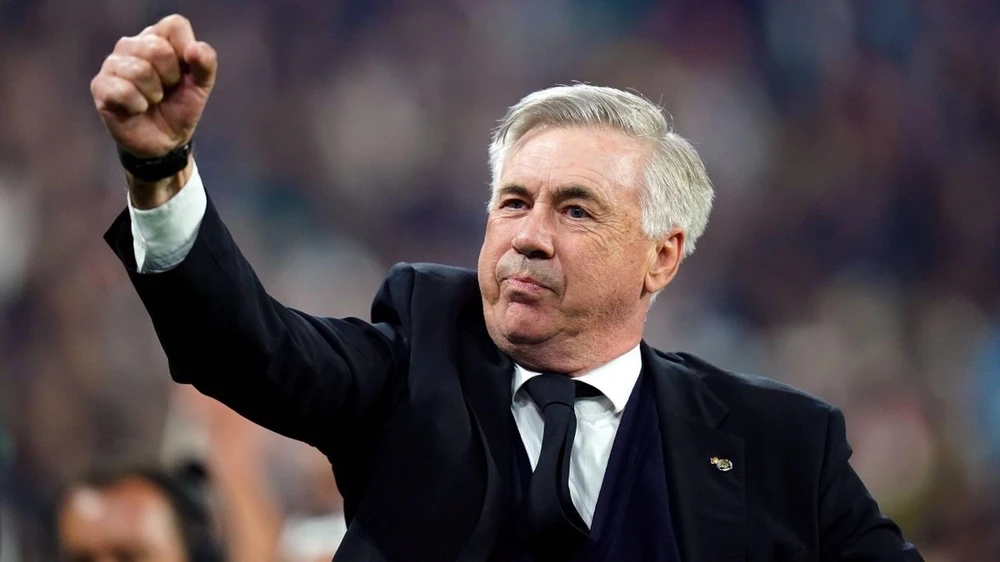 Carlo Ancelotti trở thành HLV thành công nhất ở Champions League