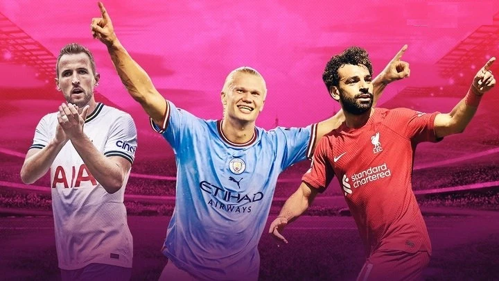 Erling Haaland vượt xa Harry Kaner và Vua phá lưới mùa trước Mo Salah