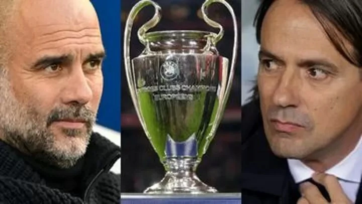 Pep Guardiola (Man City) và Simone Inzaghi (Inter Milan)