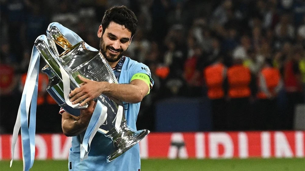 Ilkay Gundogan đã quyết định chia tay Man City ở đỉnh cao danh vọng