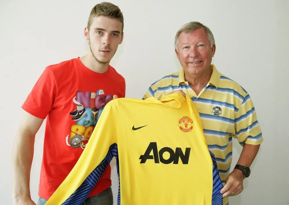 David De Gea và Sir Alex