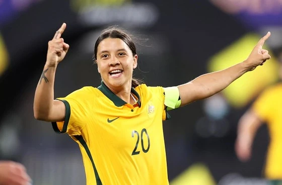 Sam Kerr trở thành người nổi tiếng nhất Australia