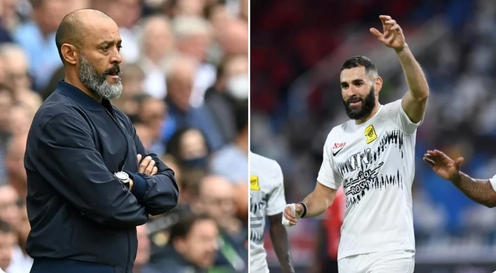 Nuno Espirito Santo và Karim Benzema