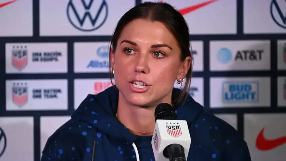 Tiền đạo tuyển Mỹ Alex Morgan