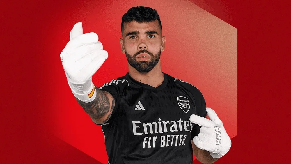 David Raya bất ngờ đoạt mất vị trí thủ thành Arsenal của Ramsdale