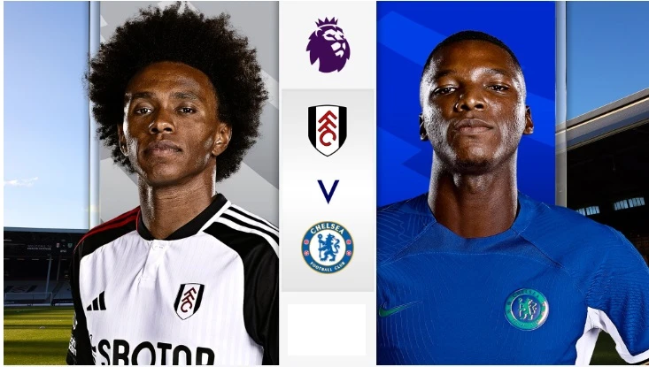 Willian (Fulham) và Moise Caicedo (Chelsea)