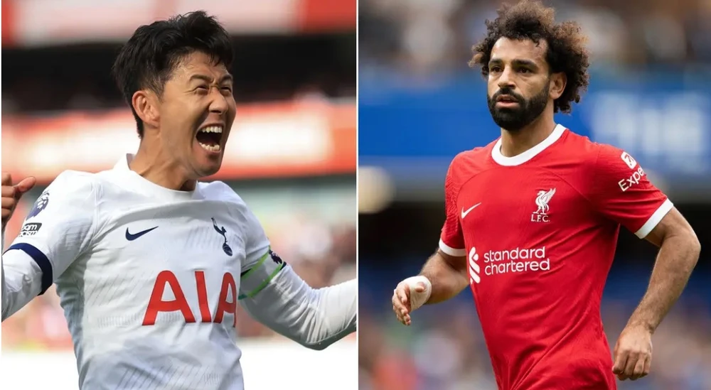 Son Heung-min và Mo Salah