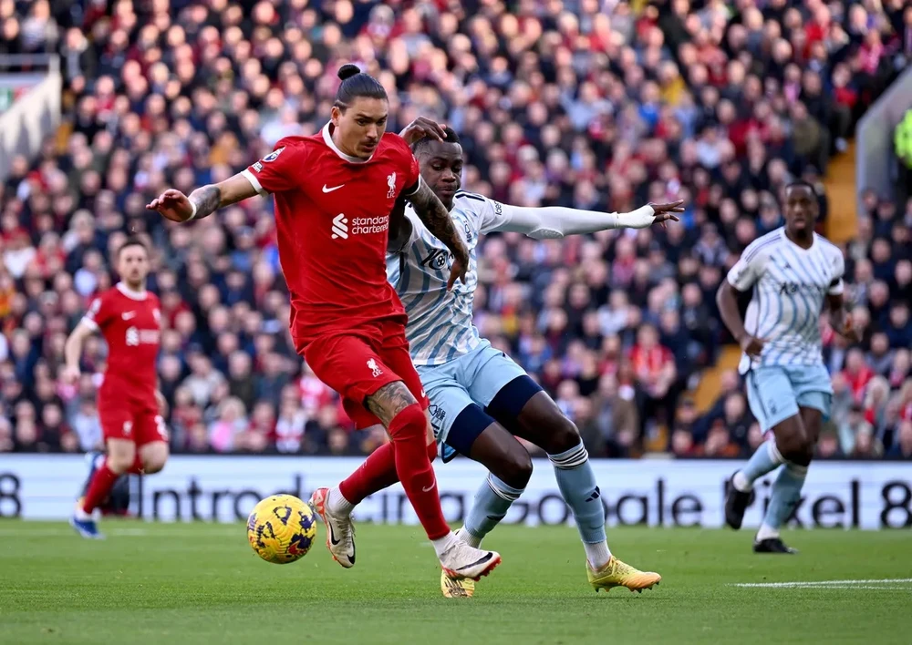 Darwin Nunez là ngón đòn tấn công mới mẻ của Liverpool