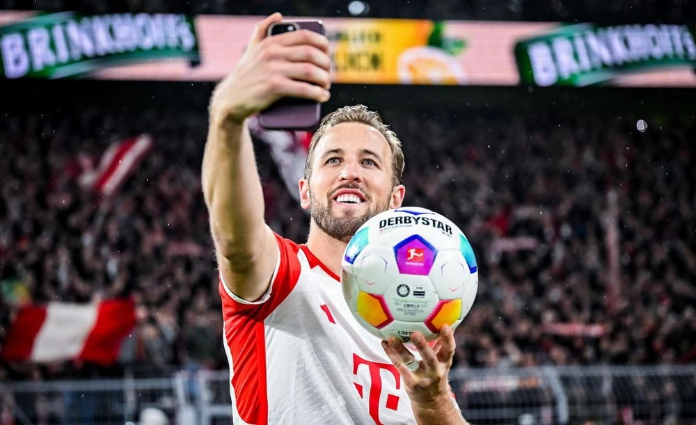 Harry Kane đang tỏa sáng rực rỡ ở Bayern Munich