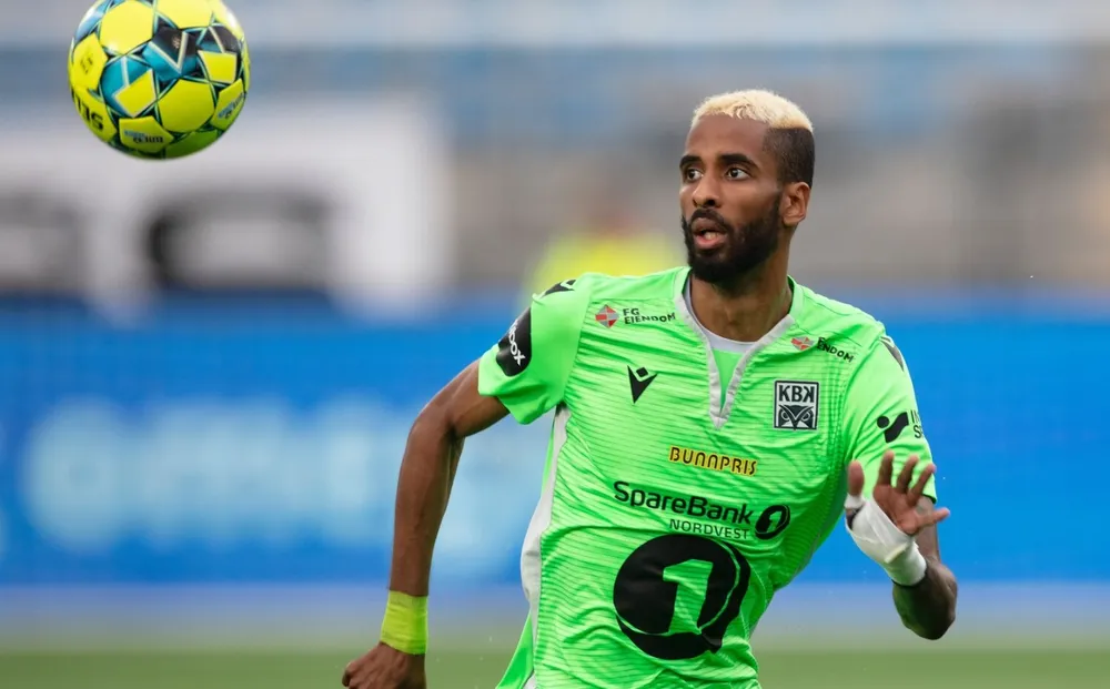 Tiền đạo Na Uy, Amahl Pellegrino của Bodo/Glimt