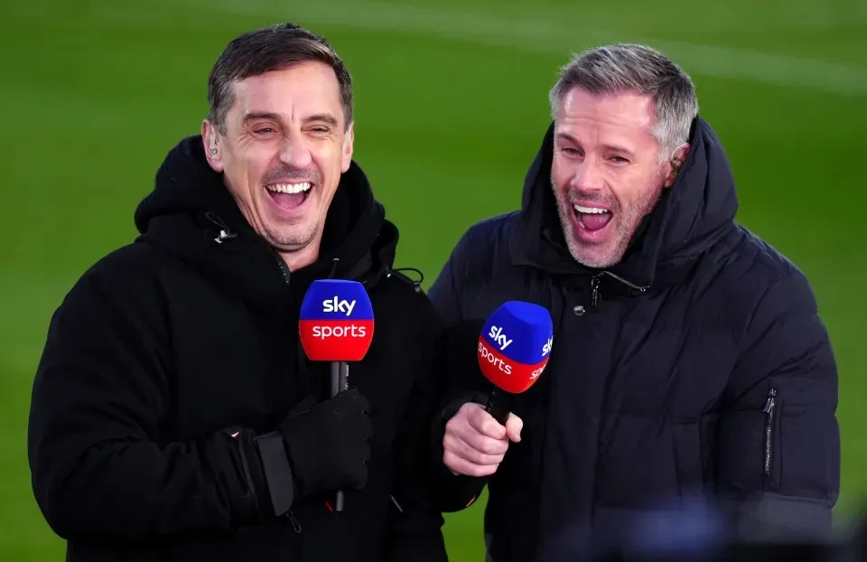 Gary Neville và Jamie Carragher